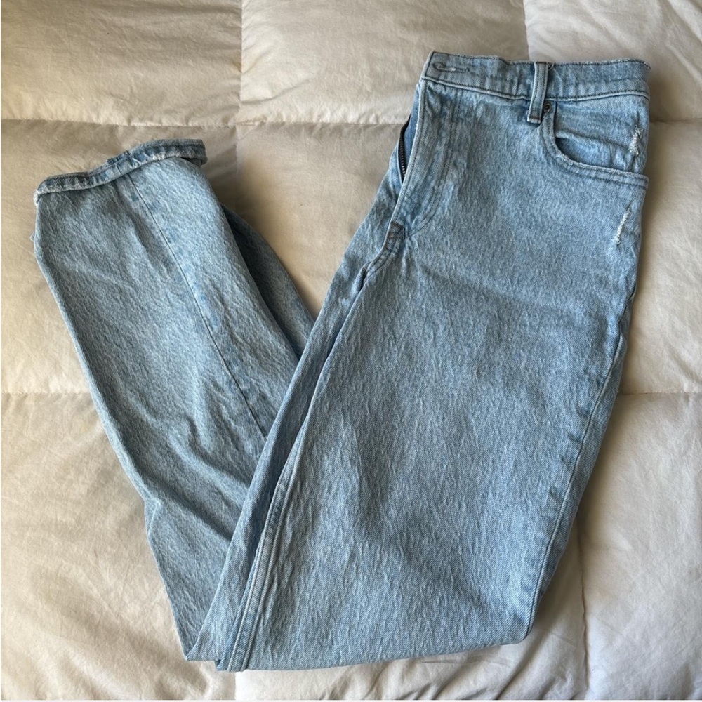 Abercrombie & Fitch Light Blue Straight Jeans